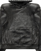 Waxed Shoulder Pad Hoodie